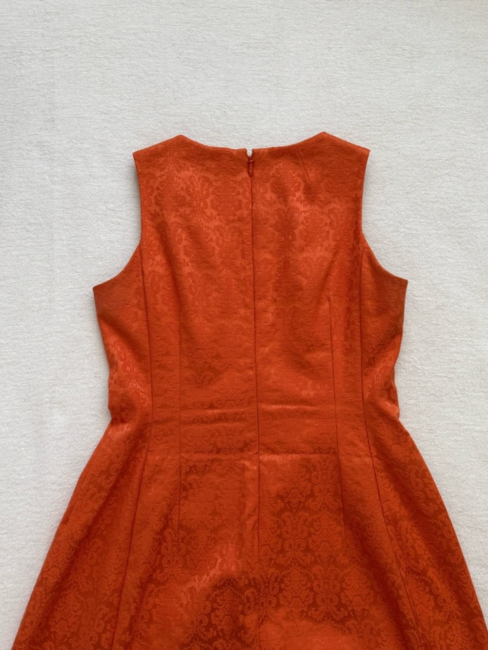 Eva Mendes New York & Company Jacquard Fit & Flare Sleeveless Mini Dress Size 10 - Picture 4 of 8